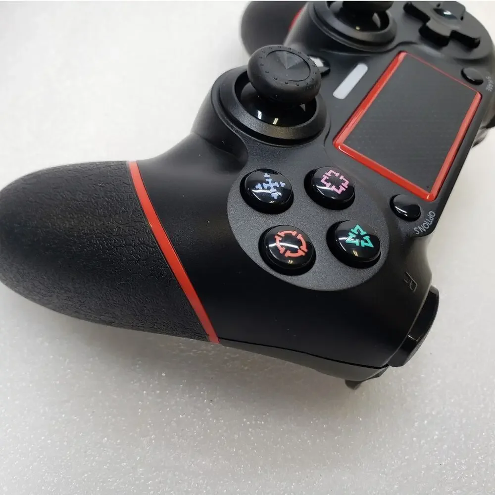 Wireless Controller for PS4 / PC (Black with Red Accents)